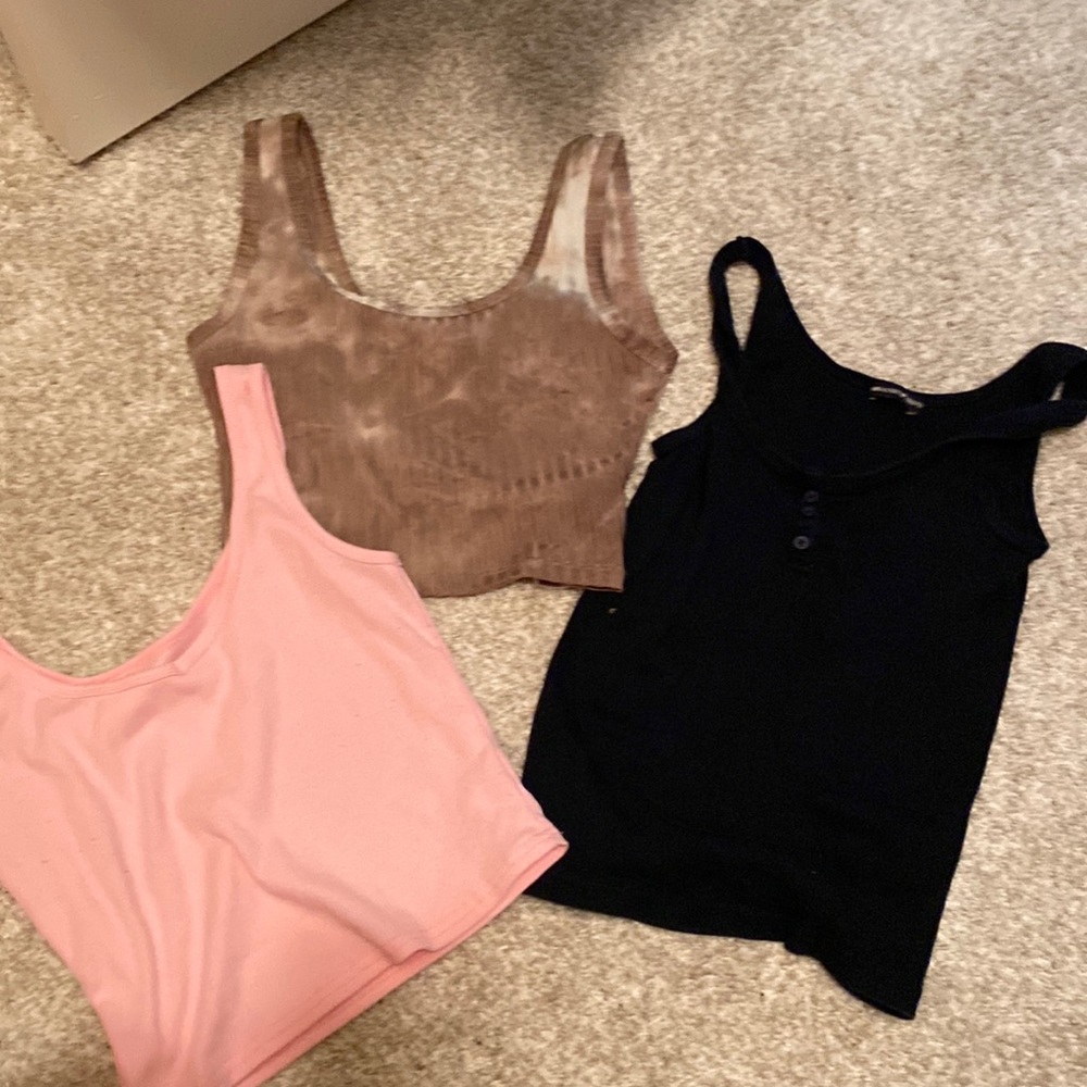 Brandy Melville and Shein Tank set